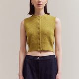 Button Up Top - Citron