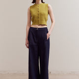 Button Up Top - Citron