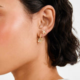 Ajani Boucles d'oreilles recyclées - Or