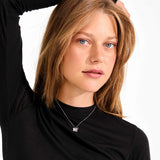 Collier recyclé Ajani - Argent