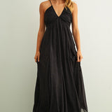 Polka Dot Maxi Dress