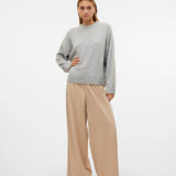 Boom Pullover - Light Grey