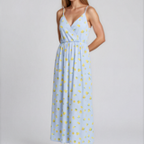 Emma Ankle Dress - Lemon