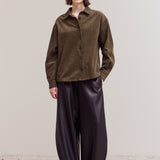 Corduroy Shirt - Tapenade