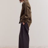 Corduroy Shirt - Tapenade