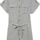 Bumpy Shirt Dress