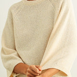 Round Neck Knitted Top