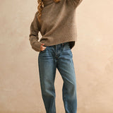 Turtle Neck Sweater - Mocha