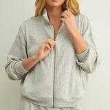Half Zip Pullover - Heather Grey