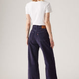 Ribcage Wide Leg - Blue Corduroy