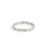 Bague Braided - Argent