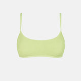 Isla rib crop top - vert