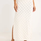 Daisy Knit Skirt - Ivory