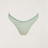 Harbor Stripe Rib Hi Cut Pant