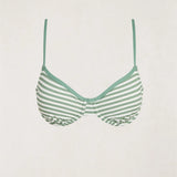 Harbor Stripe Rib Underwire Top