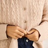 Juniper Cable Knit Cardigan