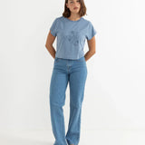 Floral Blooms Printed Tee