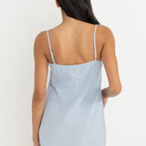 Classic Slip Dress - Blue