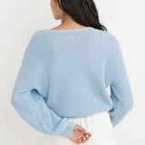 Classic Knit Jumper - Blue