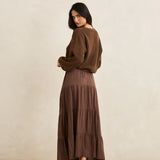 Classic Knit Jumper - Chocolate