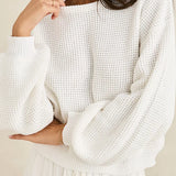 Classic Knit Jumper - White