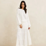 Classic Knit Jumper - White