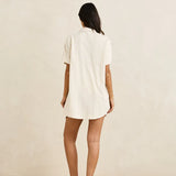 Classic Shirt Dress - Oat