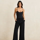 Classic Drawstring Pant - Black