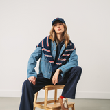 Connor Vest - Light Wash