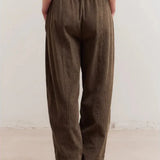 Corduroy Pants - Tapenade