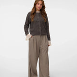 Novah Knit Cardigan - Chocolate