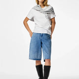 Sky Denim Jort
