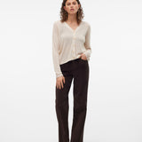 Tessa Corduroy Pant - Chocolate