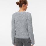 Novah Knit Cardigan - Grey