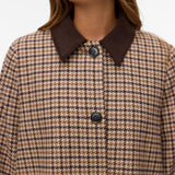 Jackie Check Coat