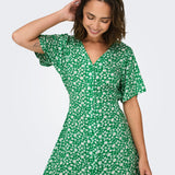 Evida Short Dress - Green