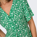 Evida Short Dress - Green