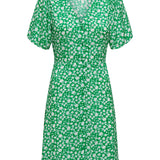 Evida Short Dress - Green
