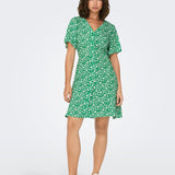 Evida Short Dress - Green