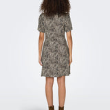 Evida Short Dress - Grey