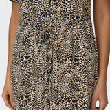 Evida Short Dress - Grey