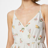 Emma Ankle Dress - Flower