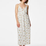 Emma Ankle Dress - Flower
