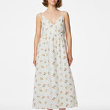 Emma Ankle Dress - Flower