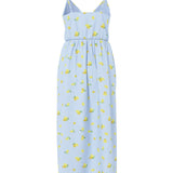 Emma Ankle Dress - Lemon