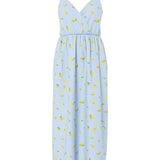 Emma Ankle Dress - Lemon