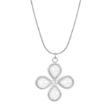 Collier Fleur - Argent
