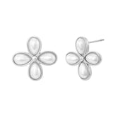 Boucles d'oreilles Fleur - Argent