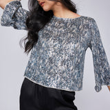 Jett Top - Twilight Sequin