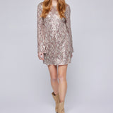 Zadie Robe - Copper Sequin